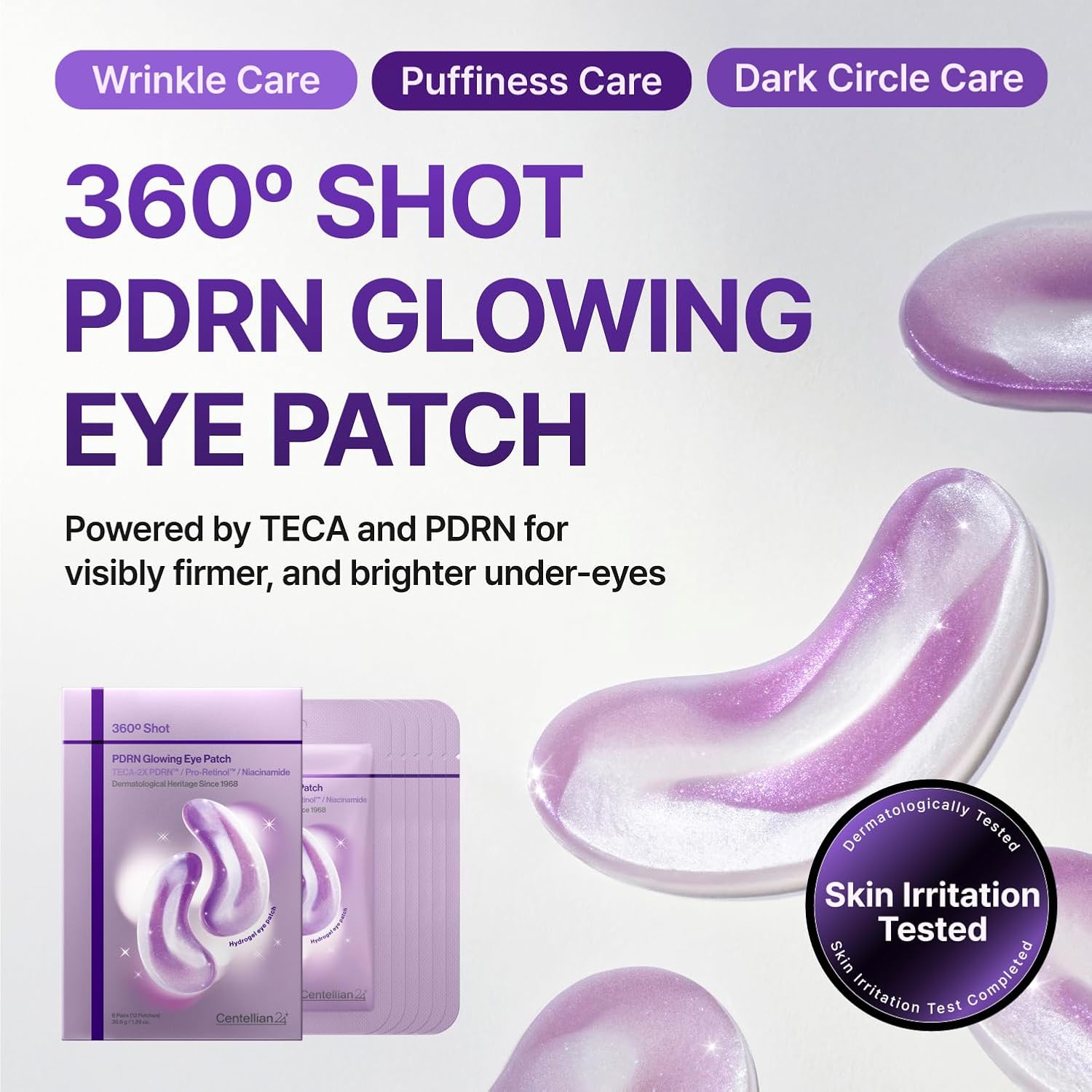 Centellian24 360 Shot PDRN Glowing Eye Patch 6 Pairs by Centellian24 – Eye Masks