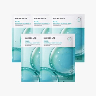 Centellian24 Madeca Lab Hyal Waterfull Glow Gel Mask 5pcs by Centellian24 – Sheet Mask