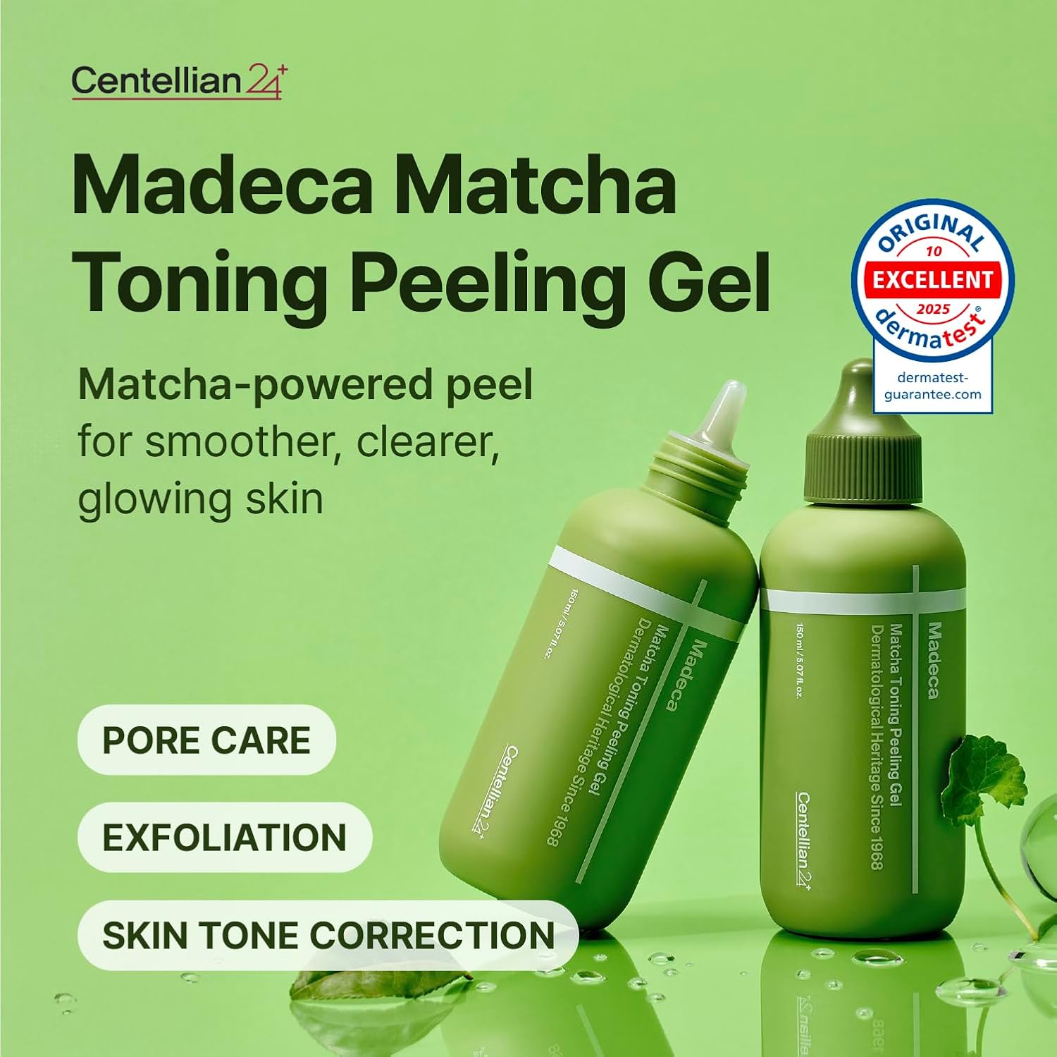 CENTELLIAN24 Madeca Matcha Toning Peeling Gel 150ml by Centellian24 – Facial Exfoliator