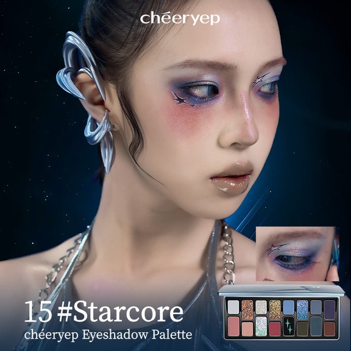 chéeryep 16-Color Natural Star Eye Shadow Palette by chéeryep – Eye Shadow