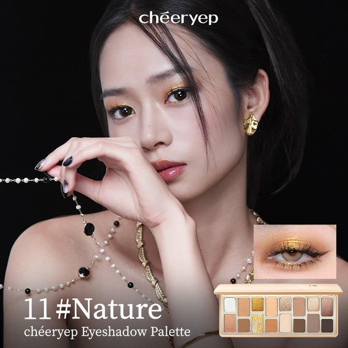 chéeryep 16-Color Natural Star Eye Shadow Palette by chéeryep – Eye Shadow