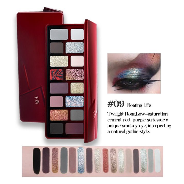 chéeryep 16-Color Natural Star Eye Shadow Palette by chéeryep – Eye Shadow