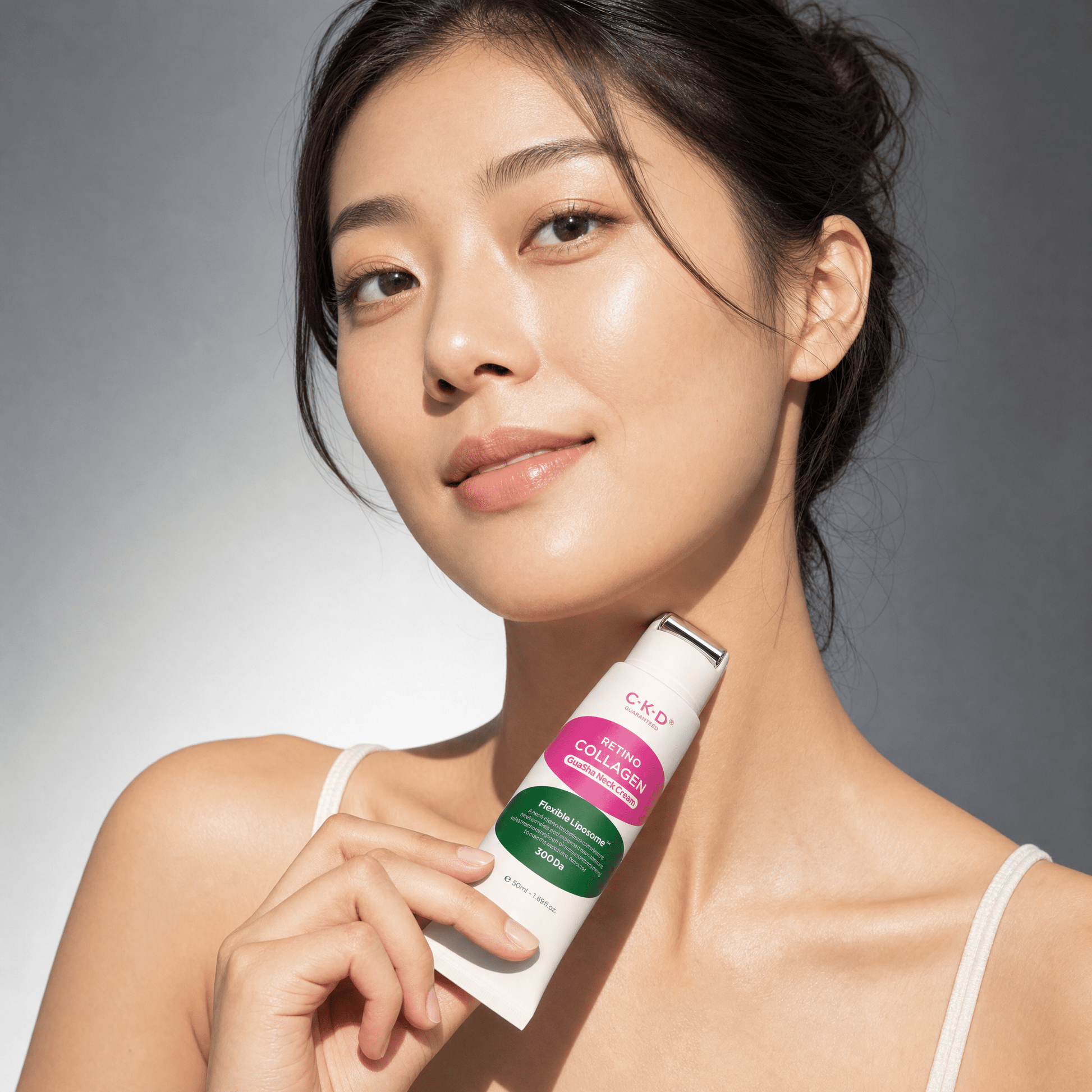 CKD Retino Collagen Small Molecule 300 Guasha Neck Cream 50ml by CKD – Lotion & Cream