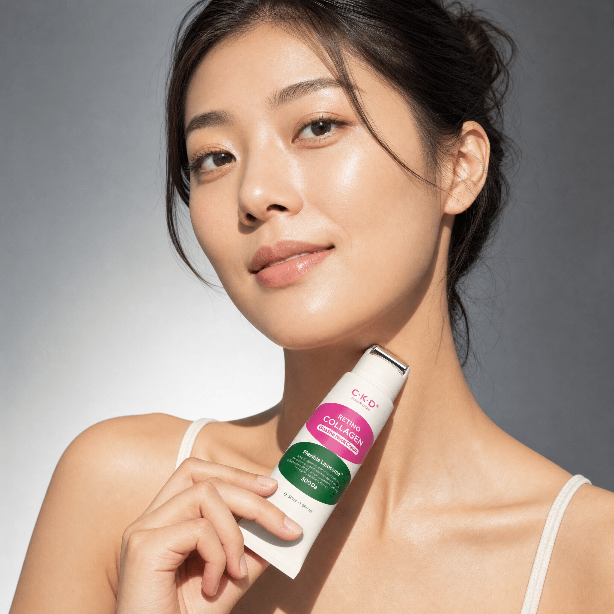 CKD Retino Collagen Small Molecule 300 Guasha Neck Cream 50ml by CKD – Lotion & Cream