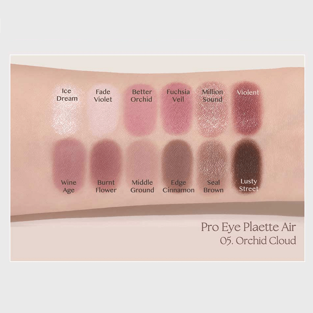 CLIO Pro Eye Palette Air 05 Orchid Cloud by Clio – Eye Shadow