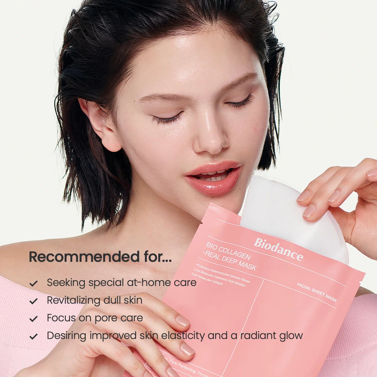 Biodance Bio-Collagen Real Deep Mask (Pink)