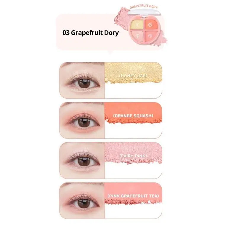 Colorgram Tintin Dory Eyeshadow Palette (3 Styles) by Colorgram – Eye Shadow