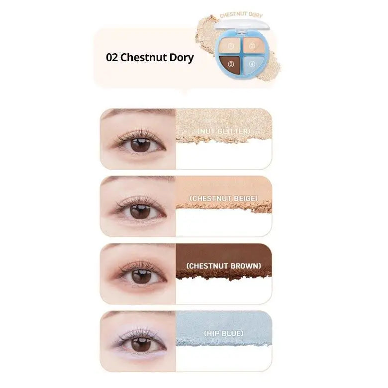 Colorgram Tintin Dory Eyeshadow Palette (3 Styles) by Colorgram – Eye Shadow