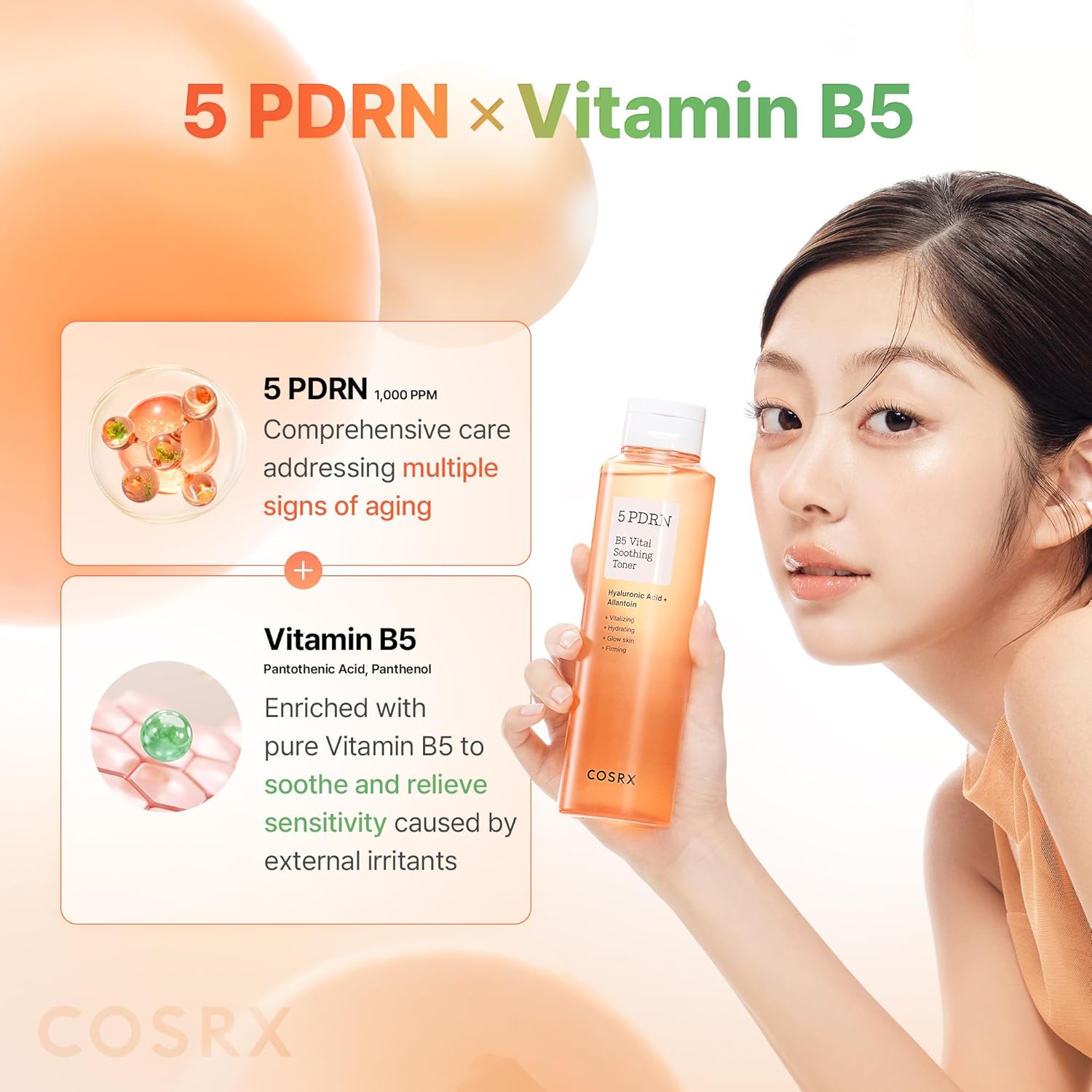 COSRX 5 PDRN B5 Vital Soothing Toner 280ml by COSRX – Toner & Essence