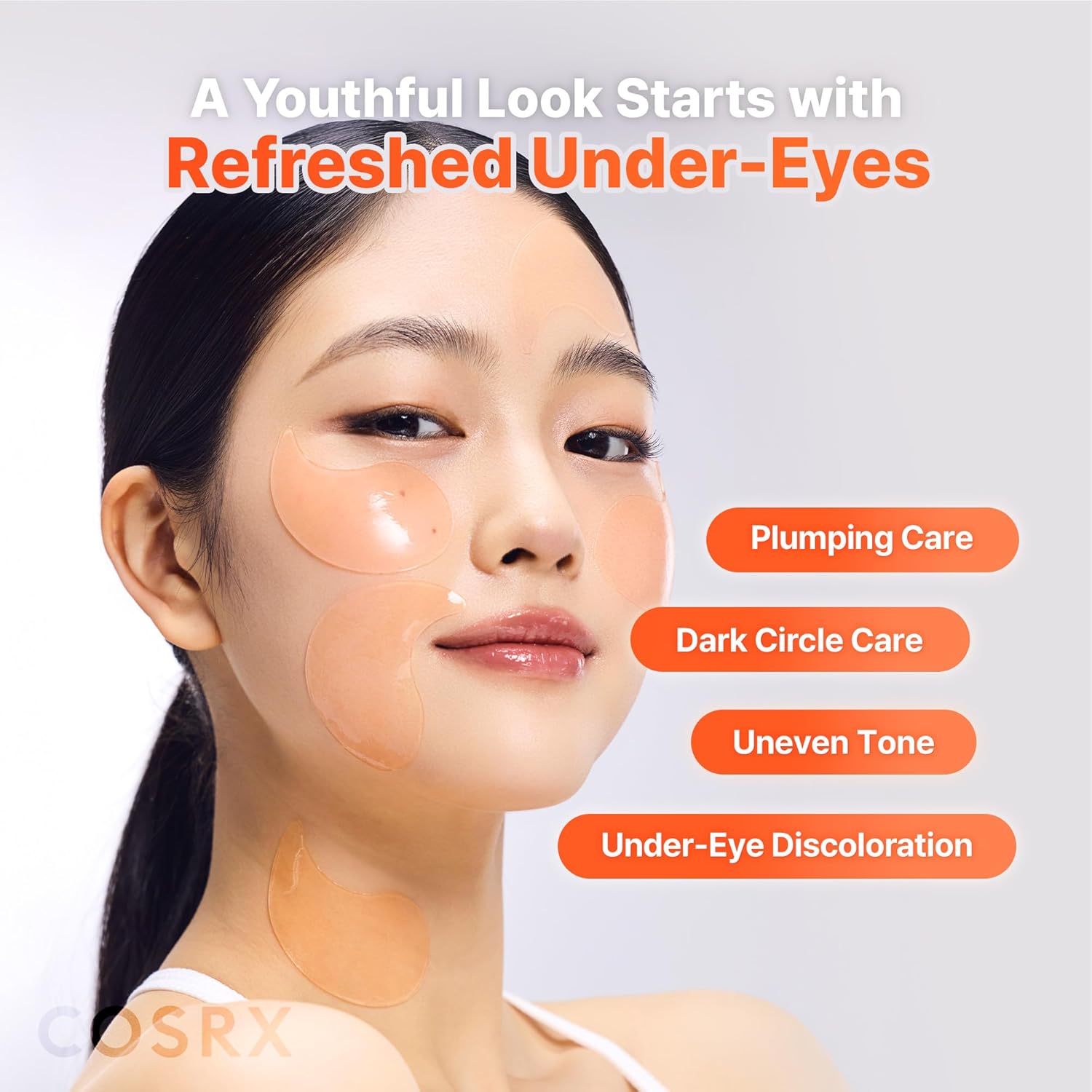 COSRX 5 PDRN Collagen Vitalizing Hydrogel Eye Patch 60pcs by COSRX – Eye Masks