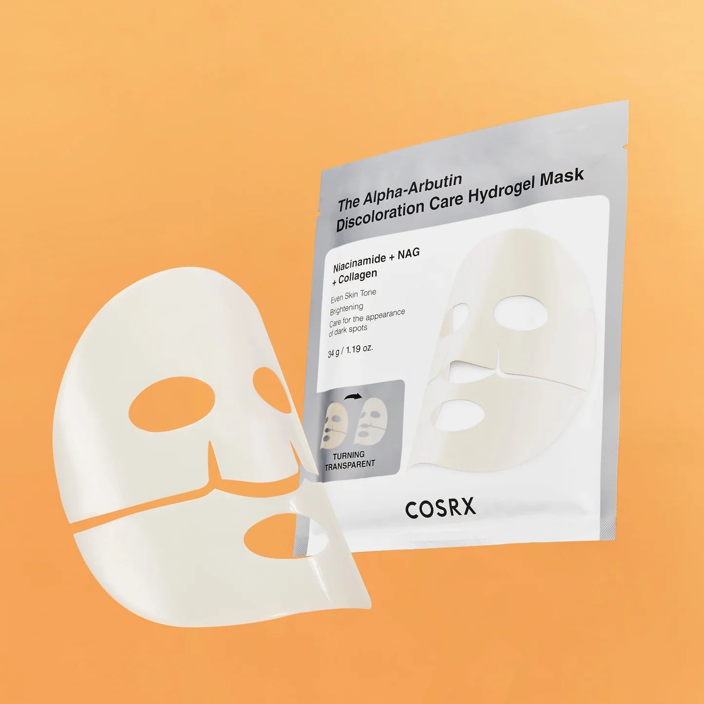 COSRX The Alpha - Arbutin Discoloration Care Hydrogel Mask 3pcs by COSRX – Sheet Mask
