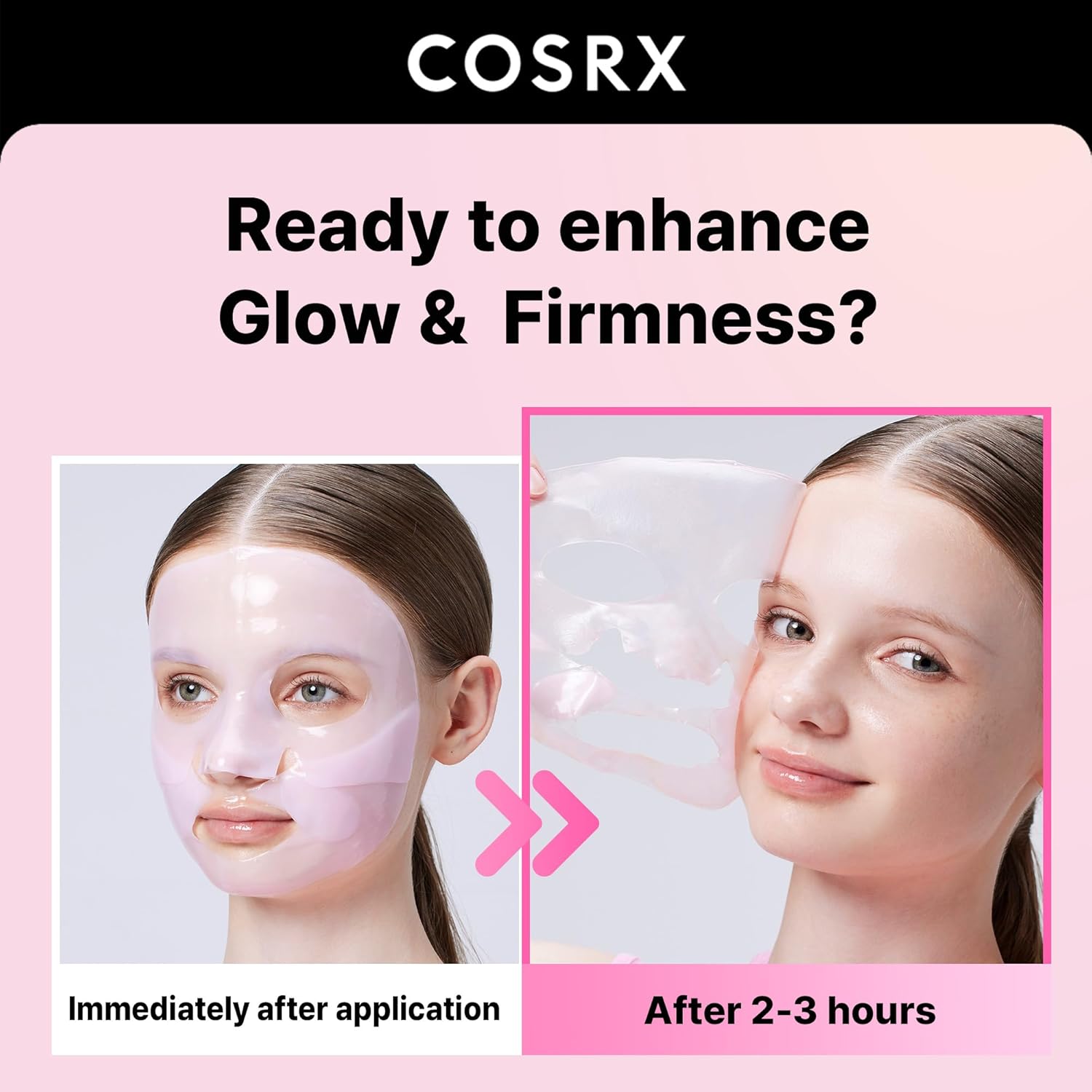 COSRX The Peptide Collagen Lifting Glow Hydrogel Mask 3pcs by COSRX – Sheet Mask