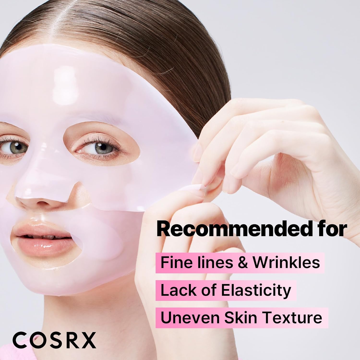 COSRX The Peptide Collagen Lifting Glow Hydrogel Mask 3pcs by COSRX – Sheet Mask
