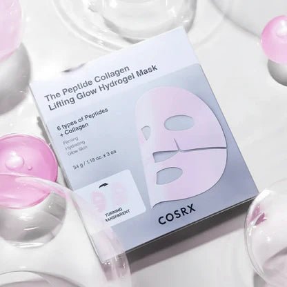 COSRX The Peptide Collagen Lifting Glow Hydrogel Mask 3pcs by COSRX – Sheet Mask