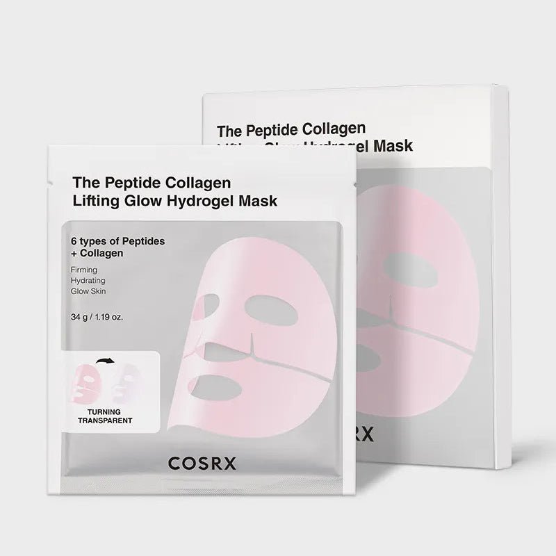 COSRX The Peptide Collagen Lifting Glow Hydrogel Mask 3pcs by COSRX – Sheet Mask