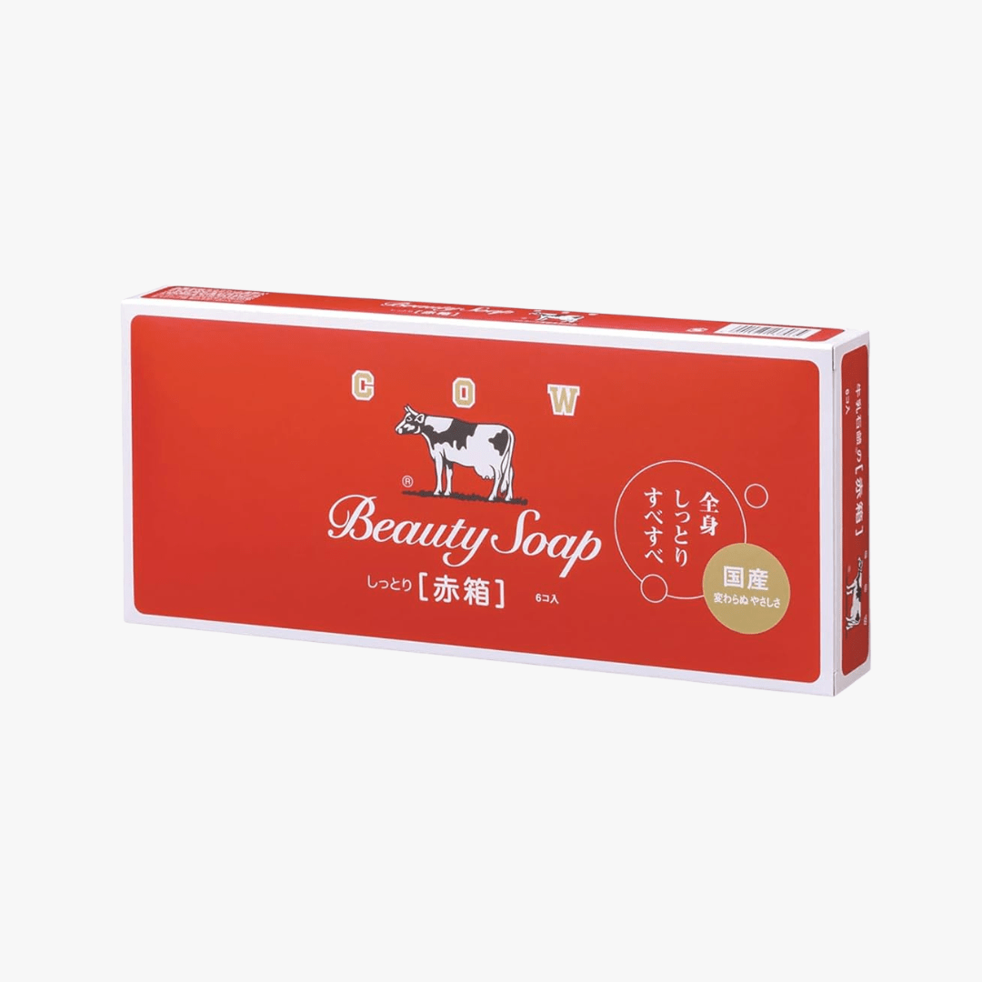 Cow Brand Bouncia Beauty Soap Red 6pcs by Cow Brand – Body Wash