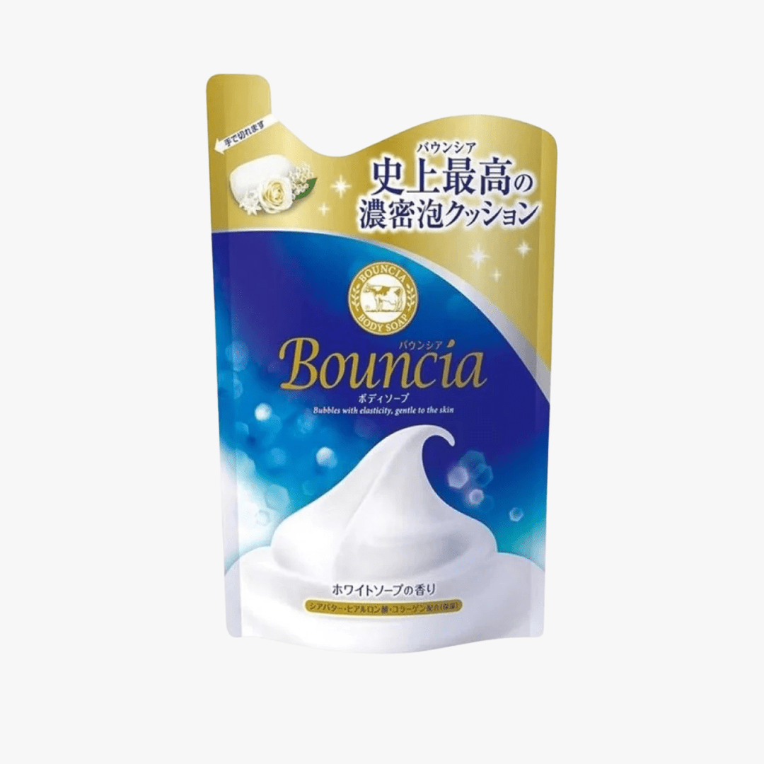 Cow Brand Bouncia Body Soap White Soap Refill 400ml by Cow Brand – Body Wash