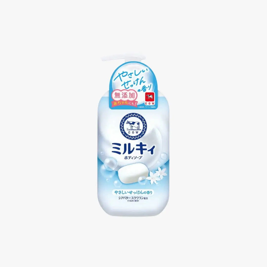 COW Brand Bouncia Milky Body Soap 500ml (3 Scents) by Cow Brand – Body Wash