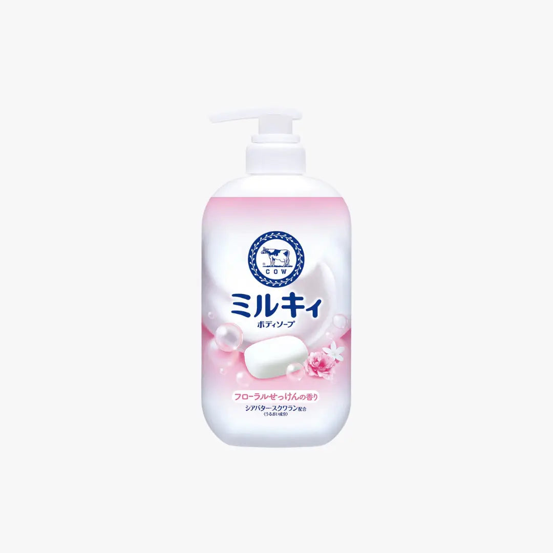COW Brand Bouncia Milky Body Soap 500ml (3 Scents) by Cow Brand – Body Wash