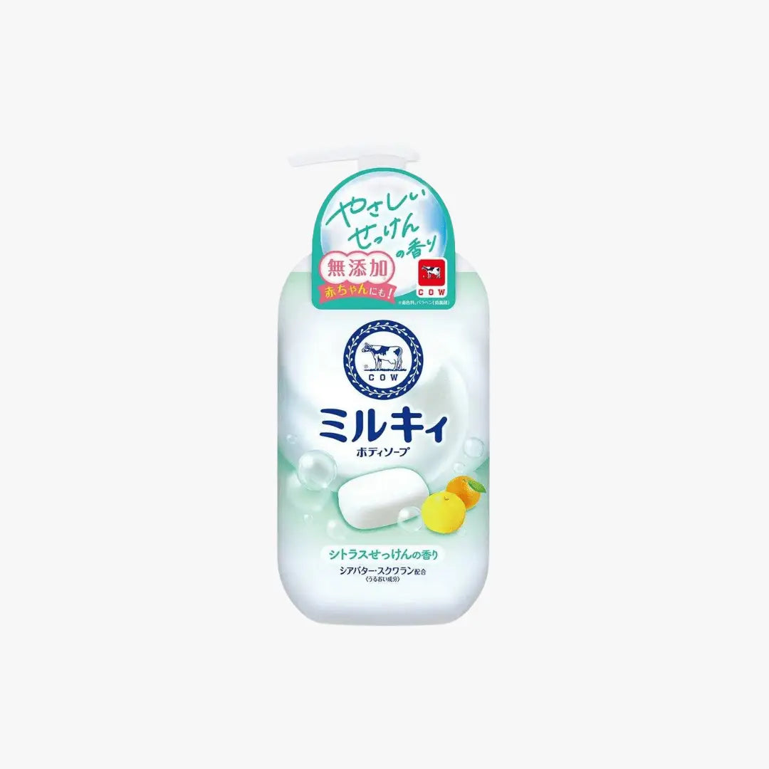 COW Brand Bouncia Milky Body Soap 500ml (3 Scents) by Cow Brand – Body Wash