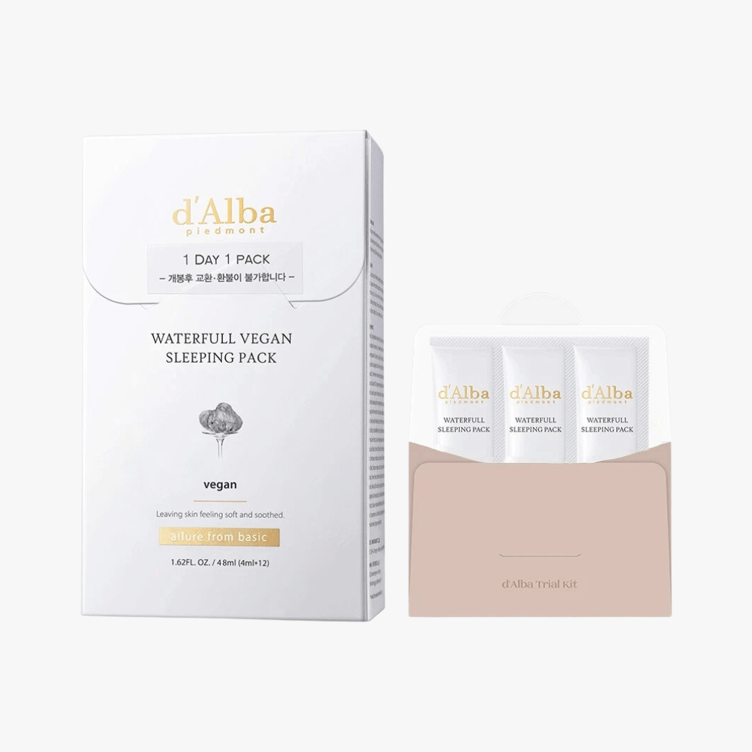 dAlba Waterfull Vegan Sleeping Pack (4mlx12ea) by d'Alba – Sleeping Mask