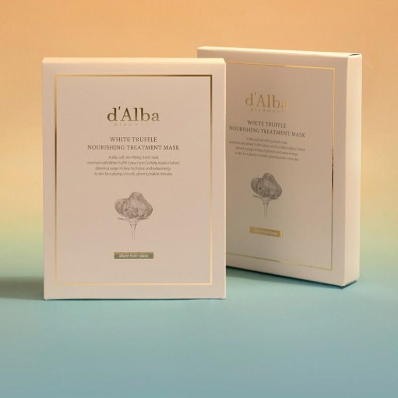 Dalba White Truffle Nourishing Treatment Mask 5pcs by d'Alba – Sheet Mask