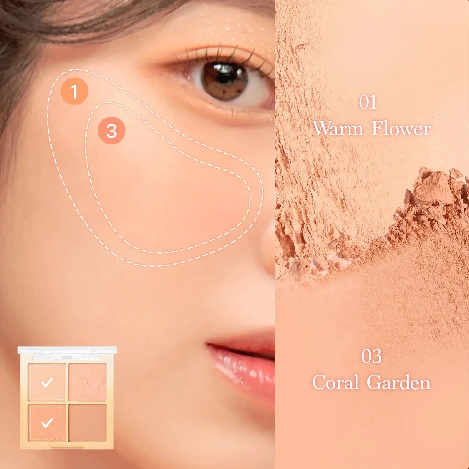 Dasique Blending Mood Cheek (5 Shades) by Dasique – Blush