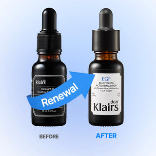 DEAR KLAIRS Midnight EGF Blue Youth Activating Drop 50ml by Kiokii and... – Serum & Ampoule