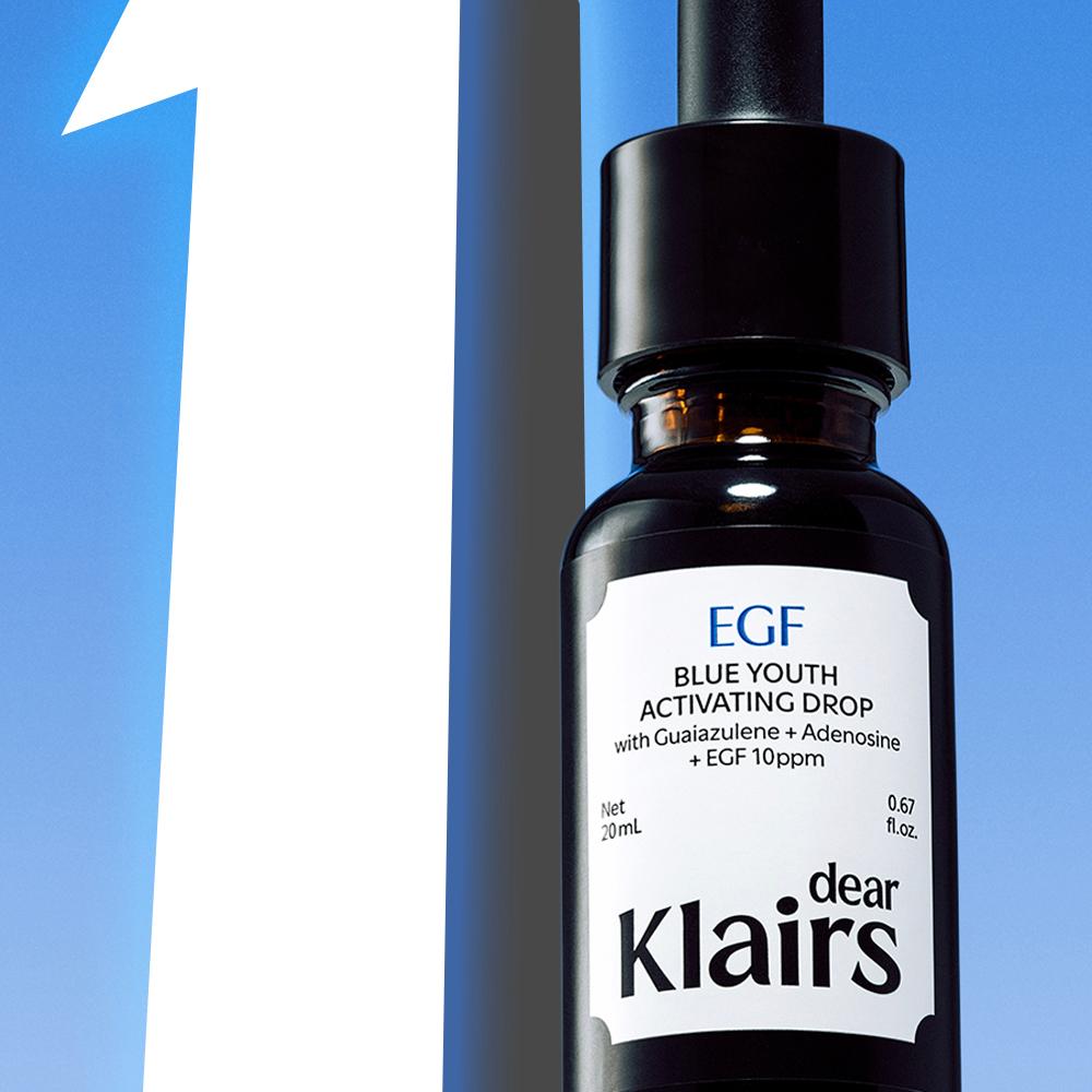 DEAR KLAIRS Midnight EGF Blue Youth Activating Drop 50ml by Kiokii and... – Serum & Ampoule