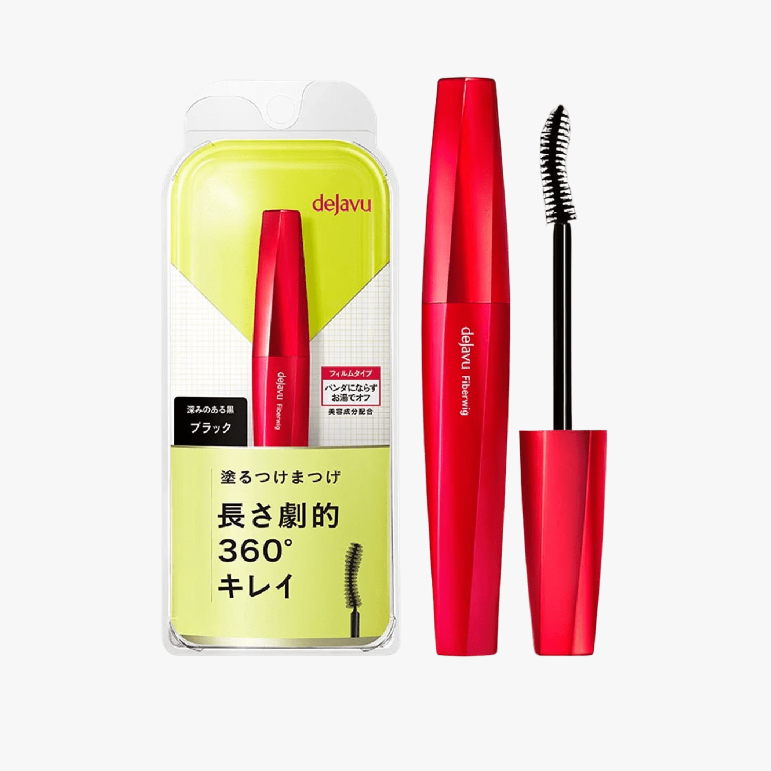 Dejavu Fiber wig Ultra Long Mascara - Black 1pc by Dejavu – Mascara