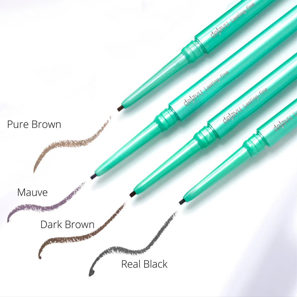 Dejavu Lasting - Fine E Cream Pencil - Real Black / Dark Brown (1pc) by Dejavu – Eyeliner