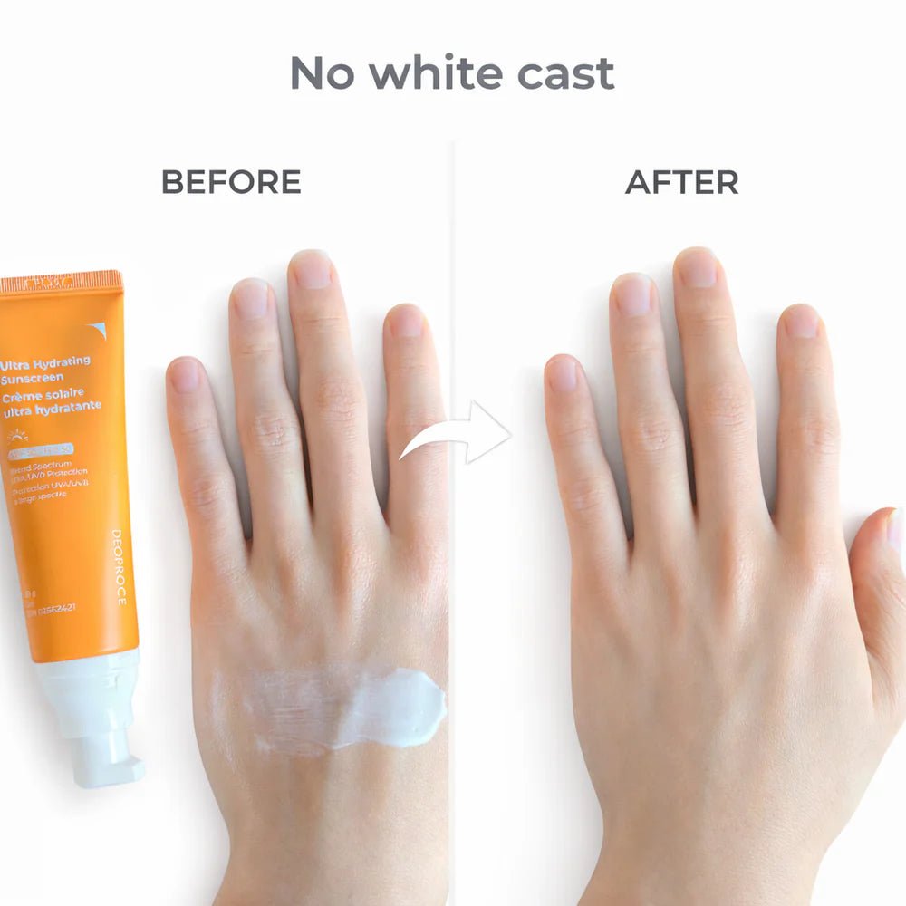 DEOPROCE Ultra Hydrating Sunscreen - No White Cast SPF50 50g by Deoproce – Sunscreen