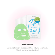 Dewytree Aqua EX Deep Mask 10pcs (Clearance) by Dewytree – Sheet Mask