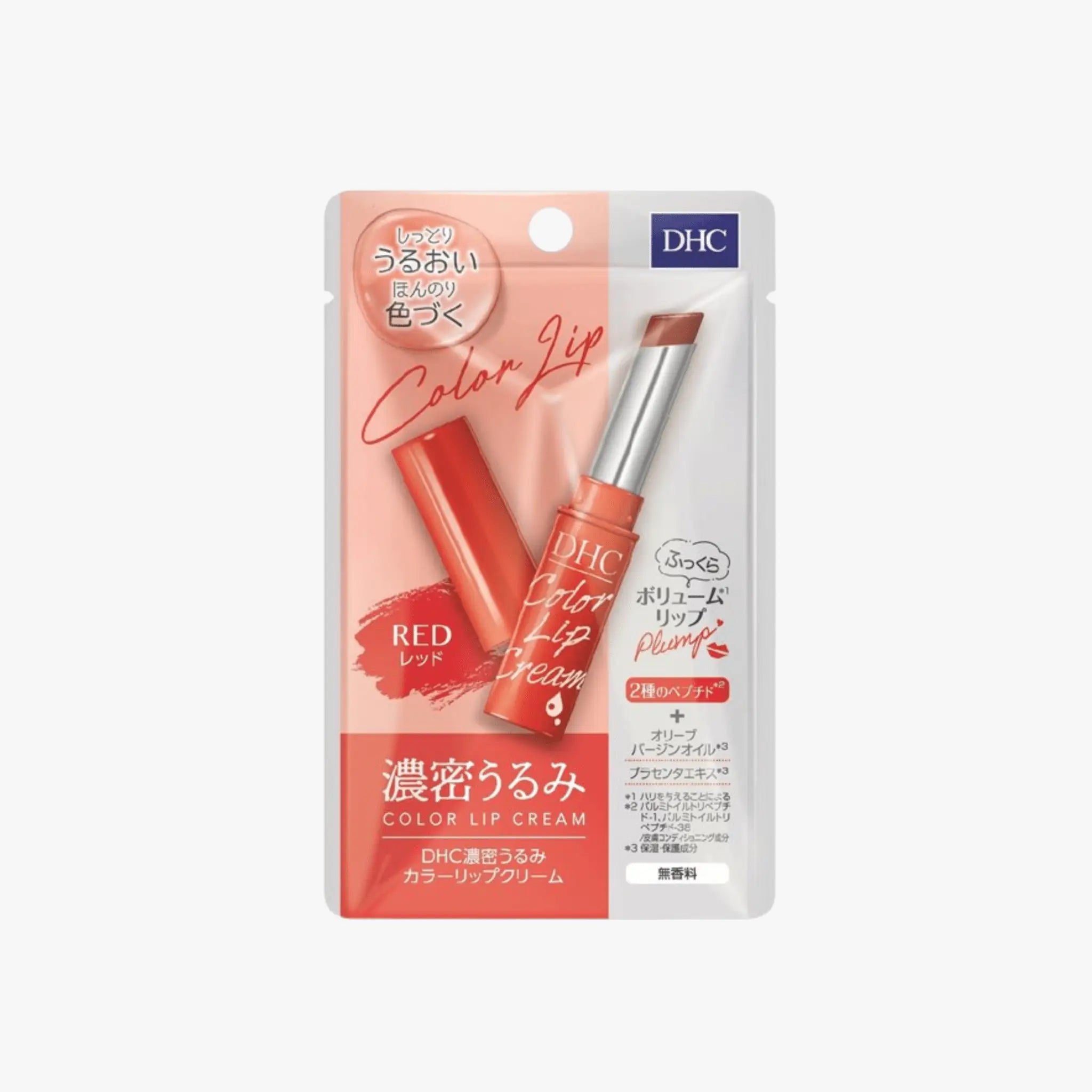 DHC Moisturizing Tinted Lip Balm (Red) by DHC – Lip Treatment
