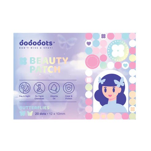 DODODOTS Beauty Patch Butterflies 20p by DODODOTS – Pimple Patch