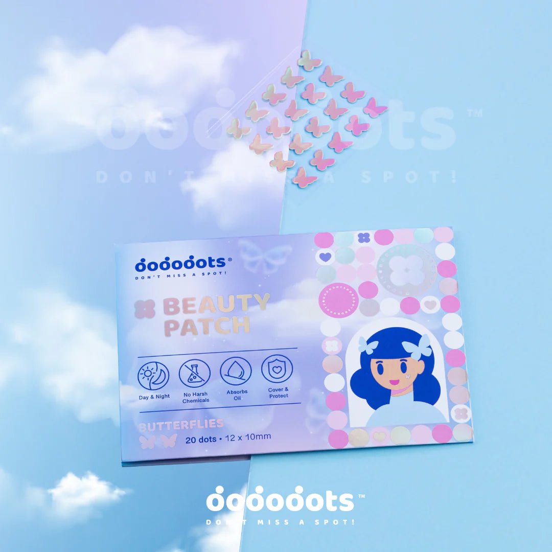 DODODOTS Beauty Patch Butterflies 20p by DODODOTS – Pimple Patch