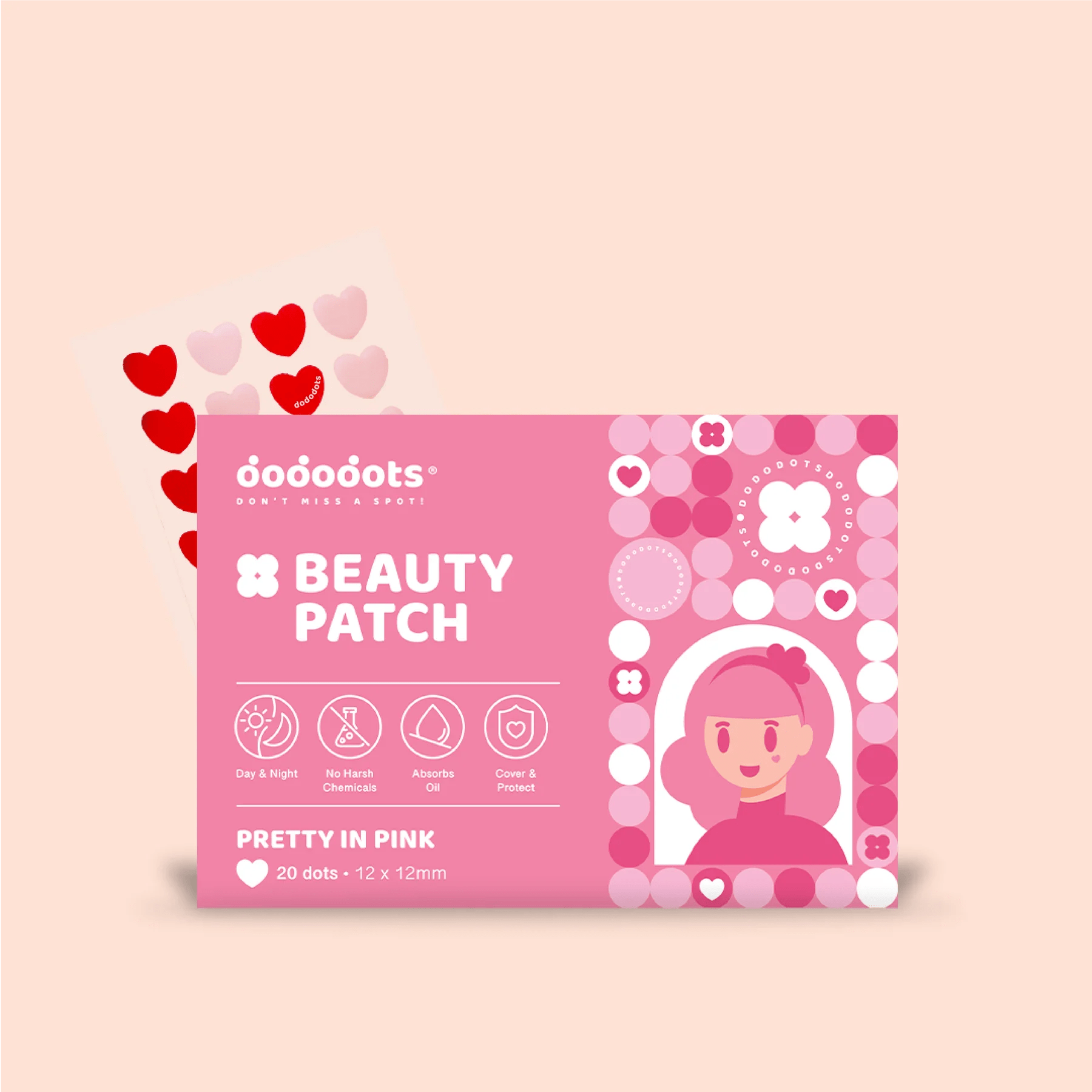 DODODOTS Beauty Patch Pretty In Pink 20p by DODODOTS – Pimple Patch