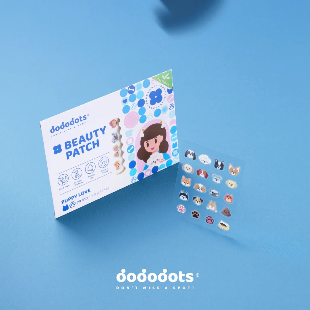DODODOTS Beauty Patch Puppy Love 20p (Tree Oil) by DODODOTS – Pimple Patch
