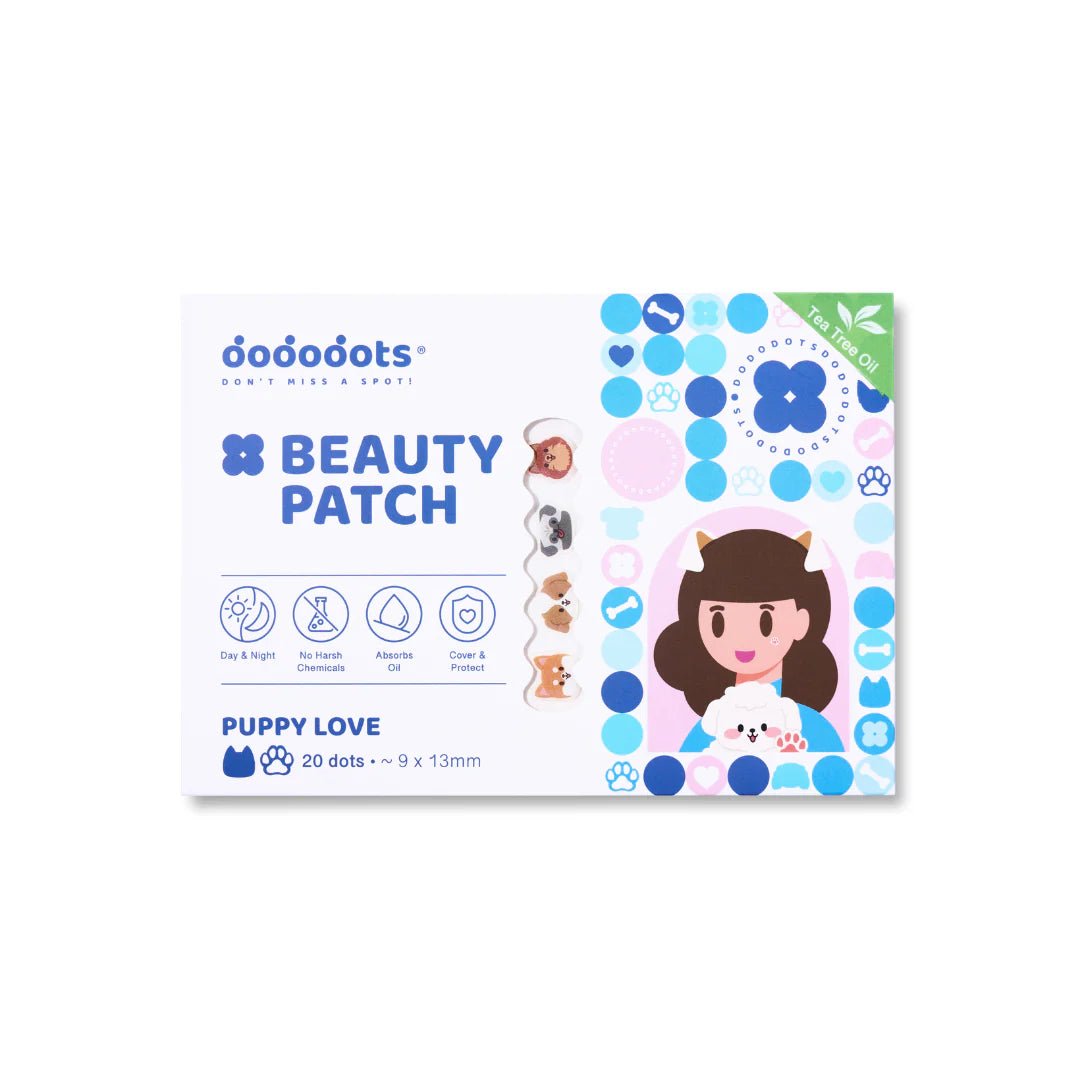 DODODOTS Beauty Patch Puppy Love 20p (Tree Oil) by DODODOTS – Pimple Patch
