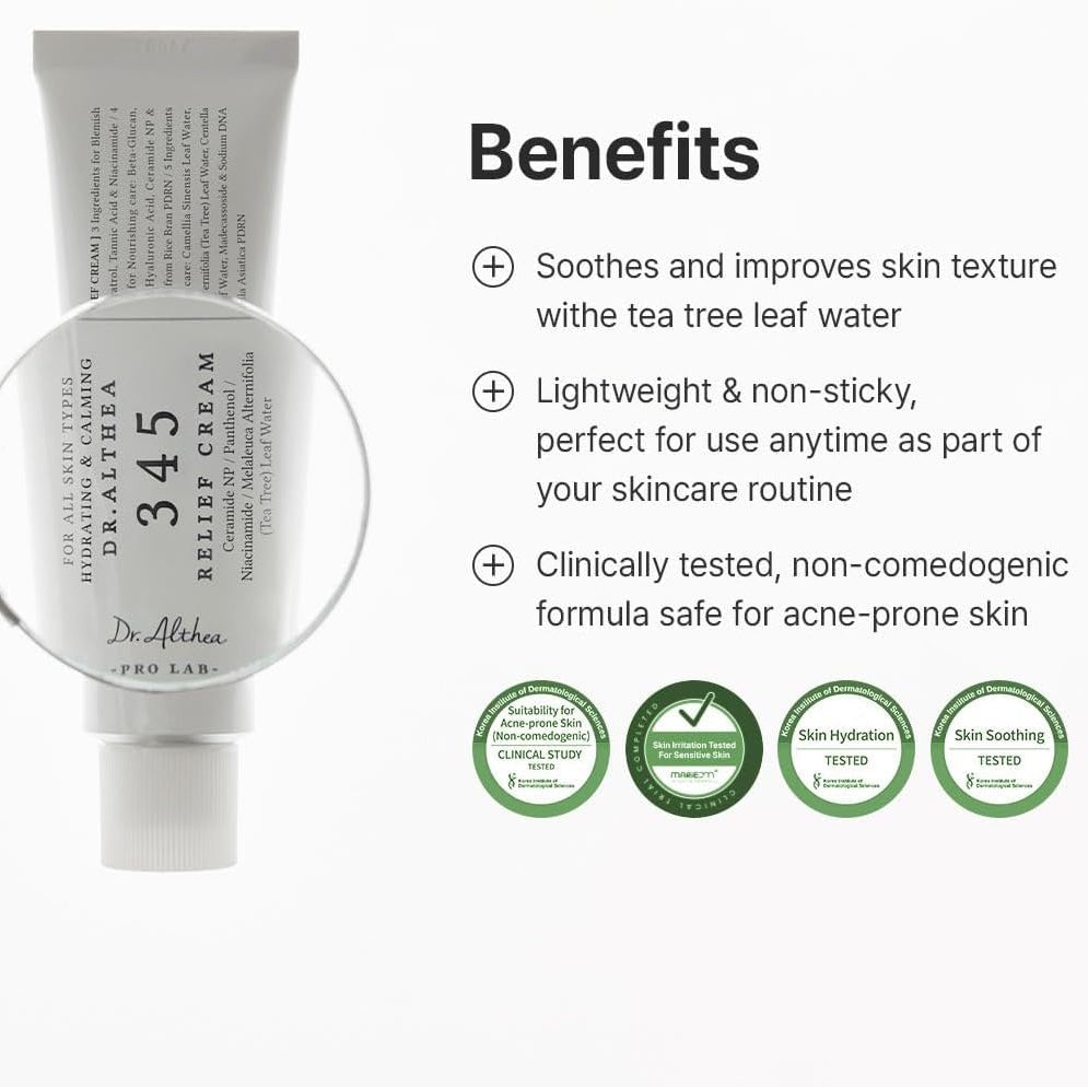 Dr. Althea 345 Relief Cream 50ml/15ml by Dr. Althea – Lotion & Cream