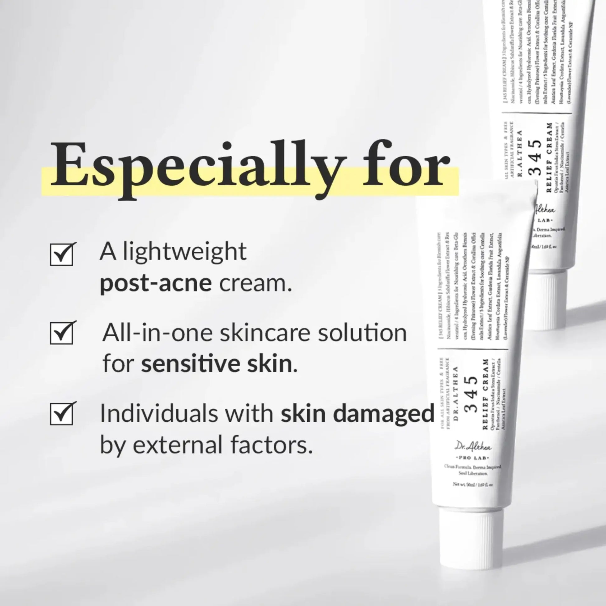 Dr. Althea 345 Relief Cream 50ml by Dr. Althea – Lotion & Cream