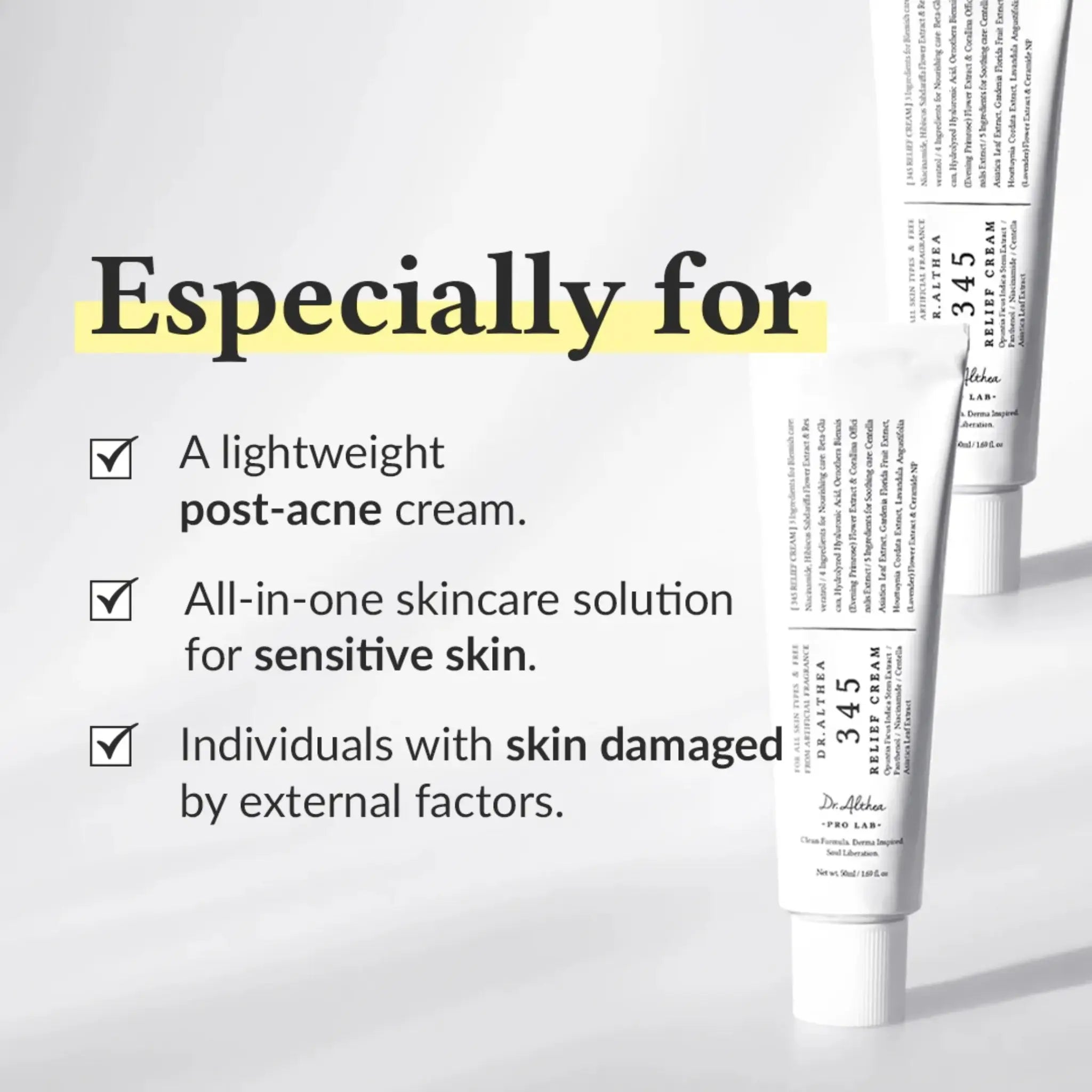 Dr. Althea 345 Relief Cream 50ml by Dr. Althea – Lotion & Cream