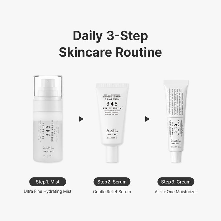 Dr. Althea 345 Travel Set 3pcs by Dr. Althea – Skincare Set