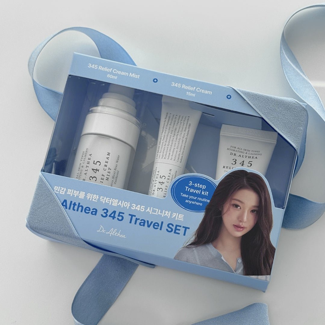 Dr. Althea 345 Travel Set 3pcs + Jang Wonyoung Photocard