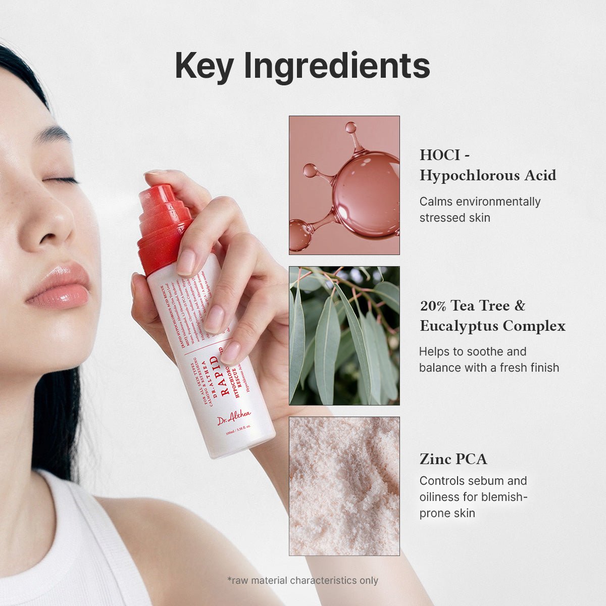 Dr. Althea Rapid Hypochlorous Acid Rescue Mist by Dr. Althea – Toner & Essence
