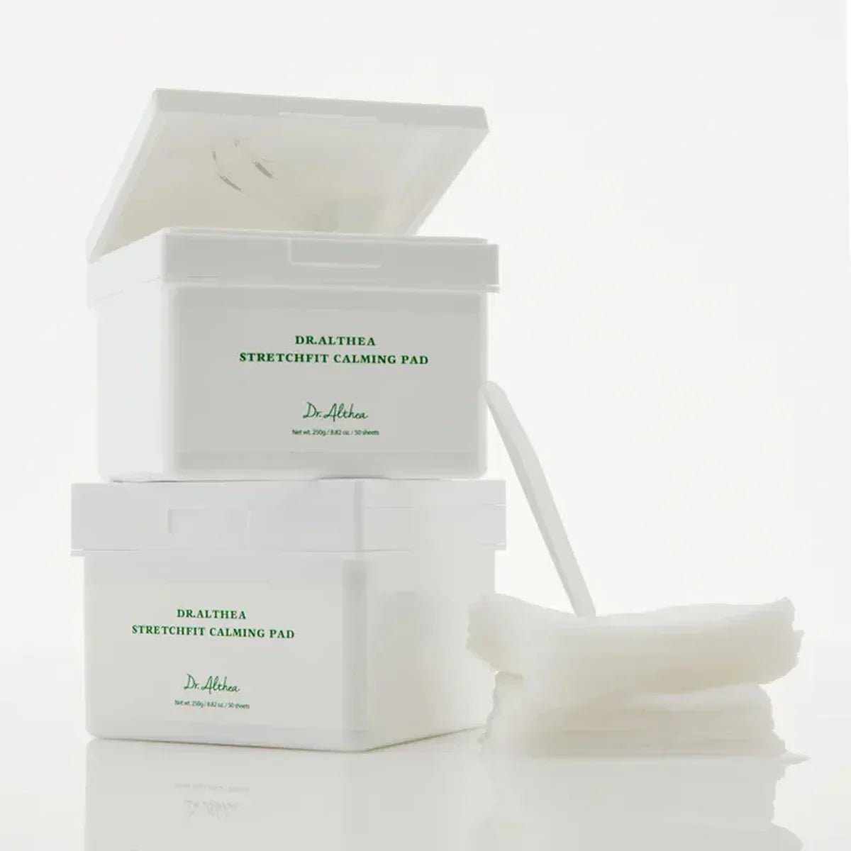 Dr. Althea Stretch Fit Calming Pad 50 sheets by Dr. Althea – Toner Pads