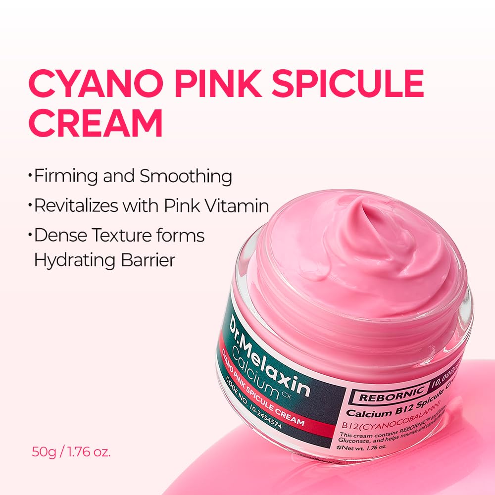 Dr. Melaxin Cemenrete Cyano Pink Spicule Cream 50ml by Dr.Melaxin – Lotion & Cream