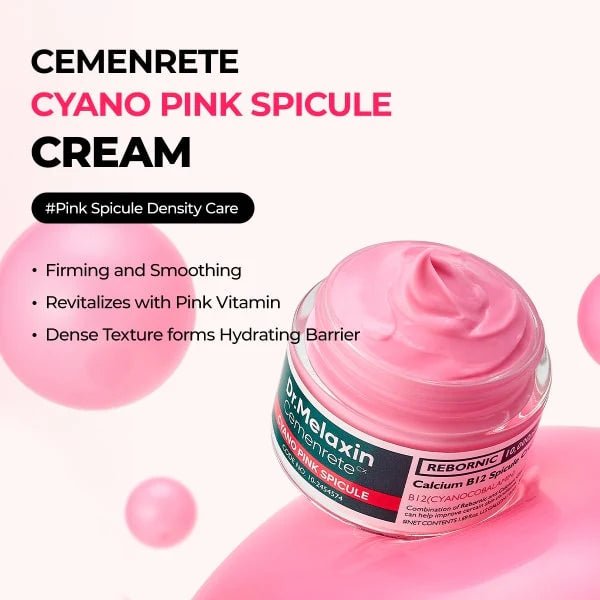 Dr. Melaxin Cemenrete Cyano Pink Spicule Cream 50ml by Dr.Melaxin – Lotion & Cream