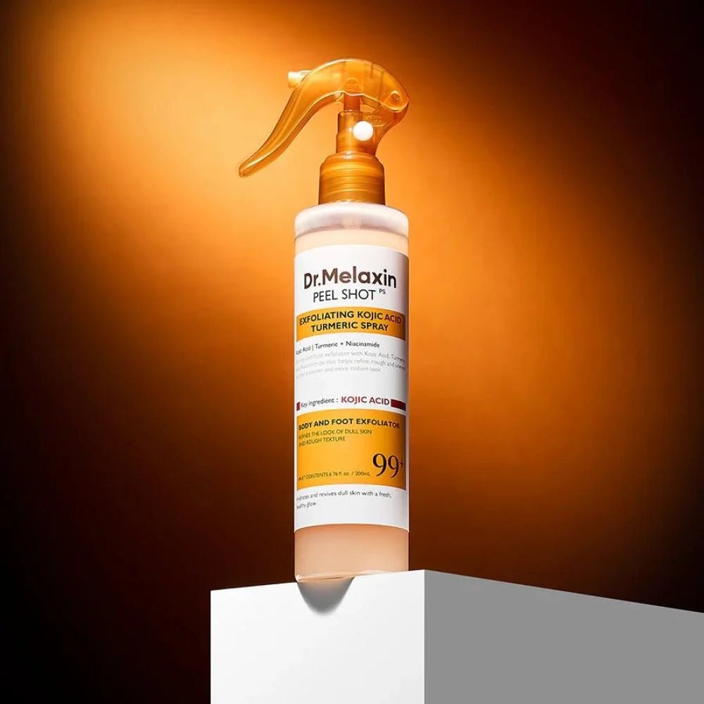 Dr. Melaxin Peel Shot Exfoliating Kojic Acid Turmeric Spray 200ml by Dr.Melaxin – Body Exfoliant
