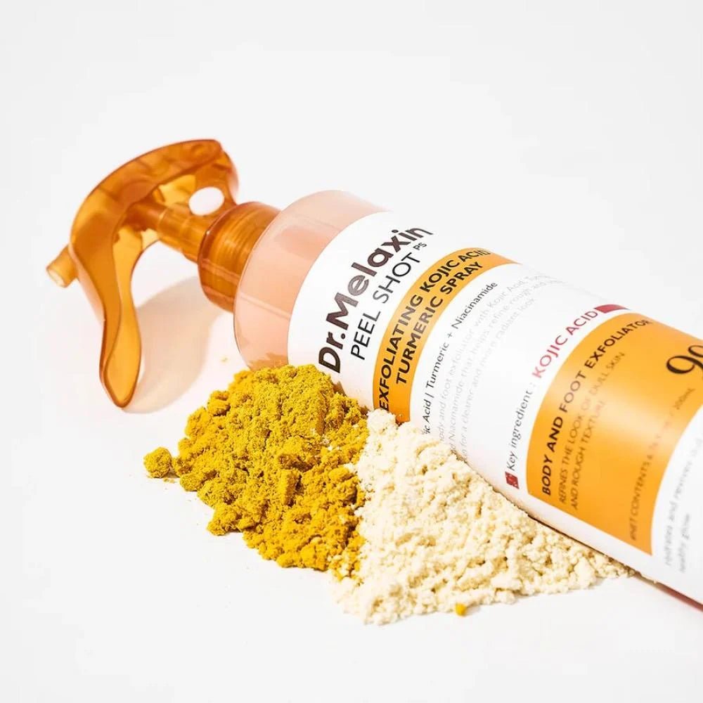 Dr. Melaxin Peel Shot Exfoliating Kojic Acid Turmeric Spray 200ml by Dr.Melaxin – Body Exfoliant